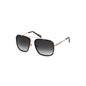 Just Cavalli Black Metal Women Sunglass