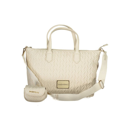 Mario Valentino Bianco Polyurethane Women Handbag