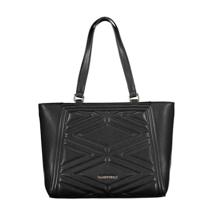 Mario Valentino Black Polyurethane Women Handbag
