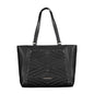 Mario Valentino Black Polyurethane Women Handbag