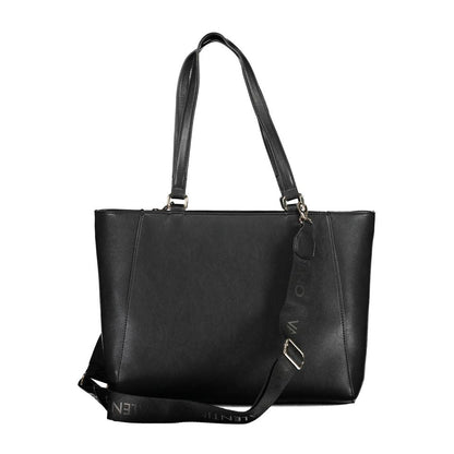 Mario Valentino Black Polyurethane Women Handbag