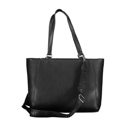 Mario Valentino Black Polyurethane Women Handbag