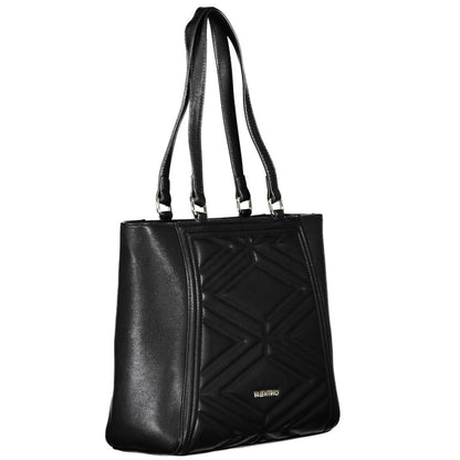 Mario Valentino Black Polyurethane Women Handbag