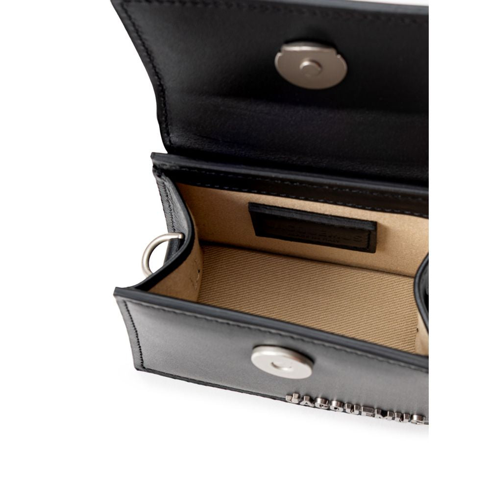 Jacquemus Black Leather Handbag