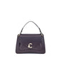 Coccinelle Purple Calf Leather Bos Taurus Handbag