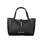 Mario Valentino Black Polyethylene Women Handbag