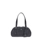 Courrèges Black Calf Leather Bos Taurus Shoulder Bag