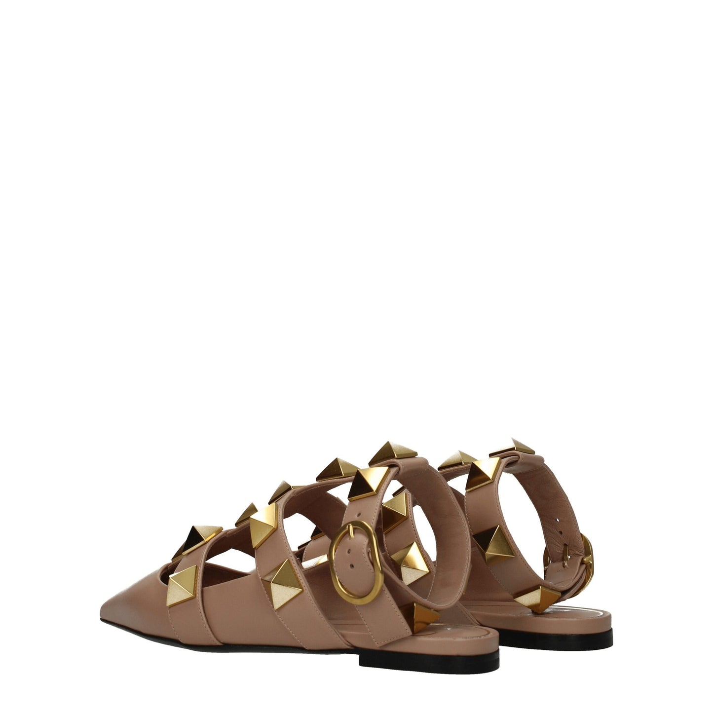 Valentino Garavani Pink Leather Sandals