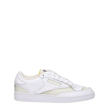Maison Margiela White Fabric Low Top Sneakers