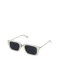Jacquemus White Acetate Sunglasses