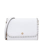 Tory Burch White Leather Clutch Bag