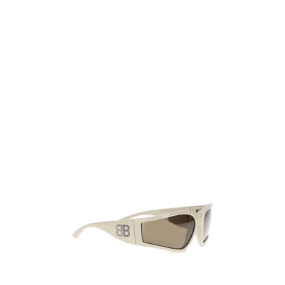 Balenciaga Cream Polyamide Sunglasses