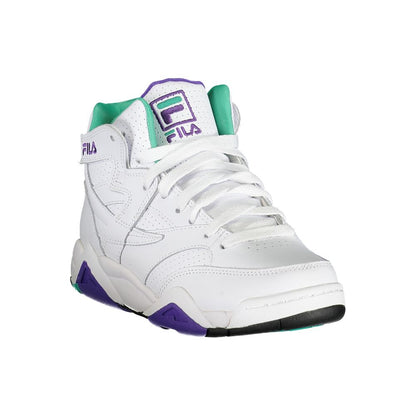 Fila White Polyurethane Women Sneaker