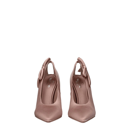 Valentino Garavani Pink Satin High Heel Pumps