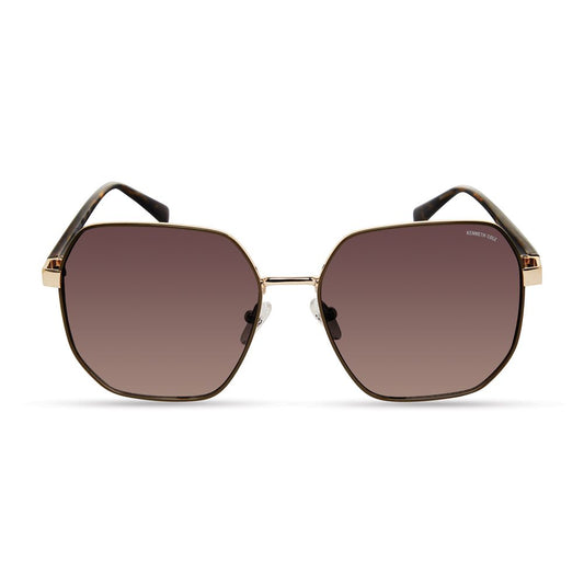 Kenneth Cole Gold Metal Sunglasses