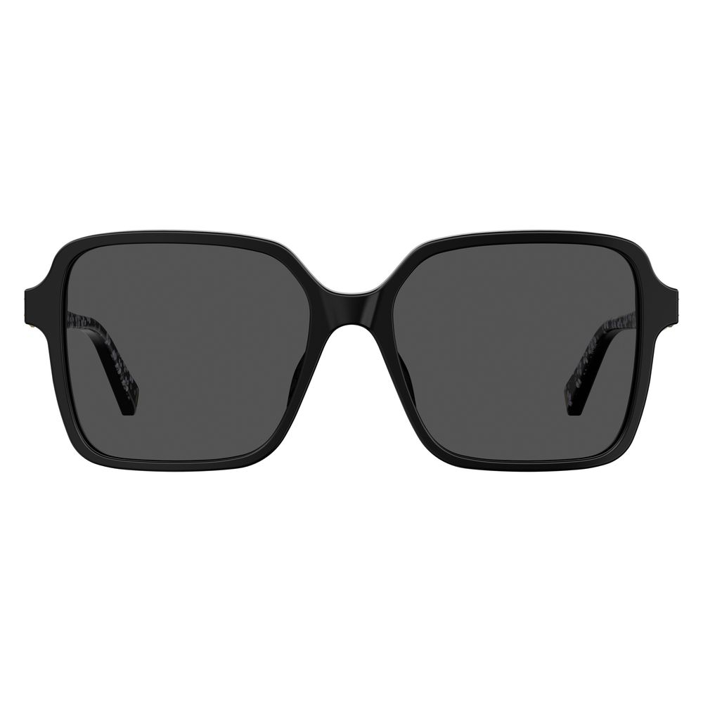 Love Moschino Black Acetate Sunglasses