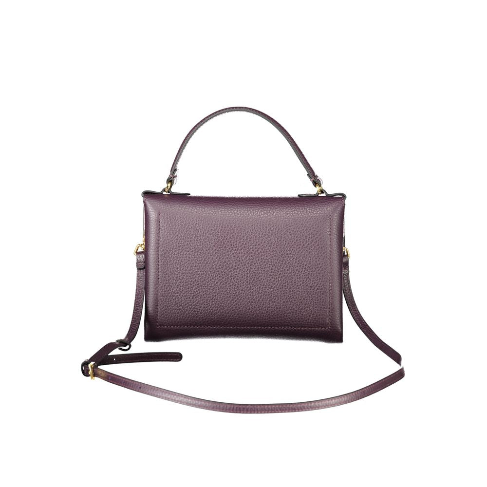Coccinelle Purple Leather Women Handbag