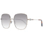 Jimmy Choo Gold Metal Sunglasses