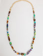 Dolce & Gabbana Multicolor Murano Glass Beads Brass Women Jewelry Necklace