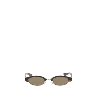 Alexander McQueen Brown Acetate Sunglasses
