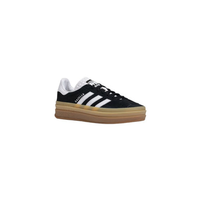 Adidas Originals Black Suede Leather Low Top Sneakers