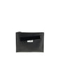 MM6 Black Calf Leather Bos Taurus Clutch Bag