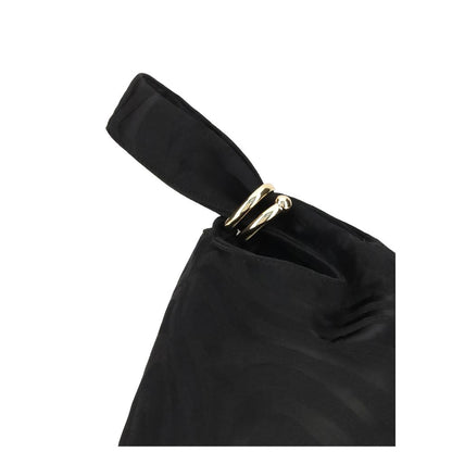 Emilio Pucci Black Silk Clutch Bag