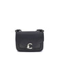 Coccinelle Black Calf Leather Bos Taurus Shoulder Bag