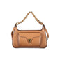 Coccinelle Marrone Leather Women Handbag