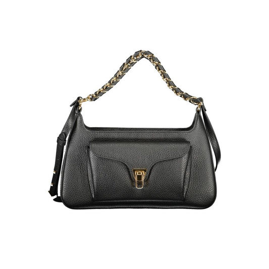 Coccinelle Black Leather Women Handbag