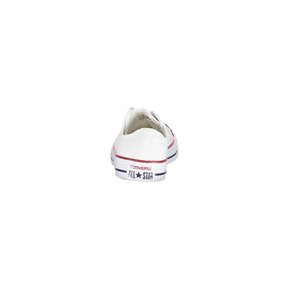Converse White Fabric Women Sneaker