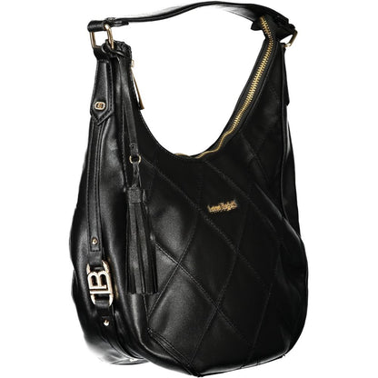 Laura Biagiotti Black PVC Women Handbag
