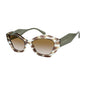 Giorgio Armani Green Acetate Sunglasses