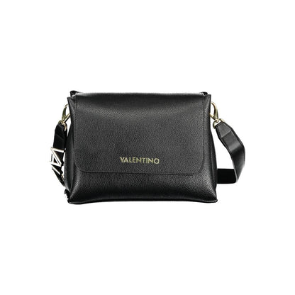 Mario Valentino Black Polyurethane Women Handbag