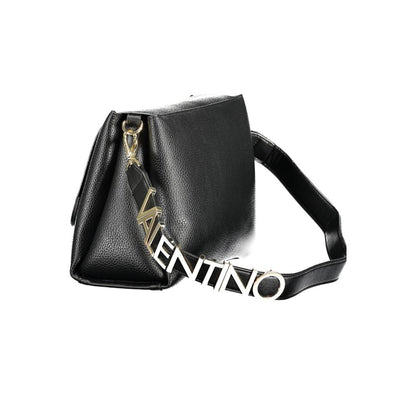 Mario Valentino Black Polyurethane Women Handbag