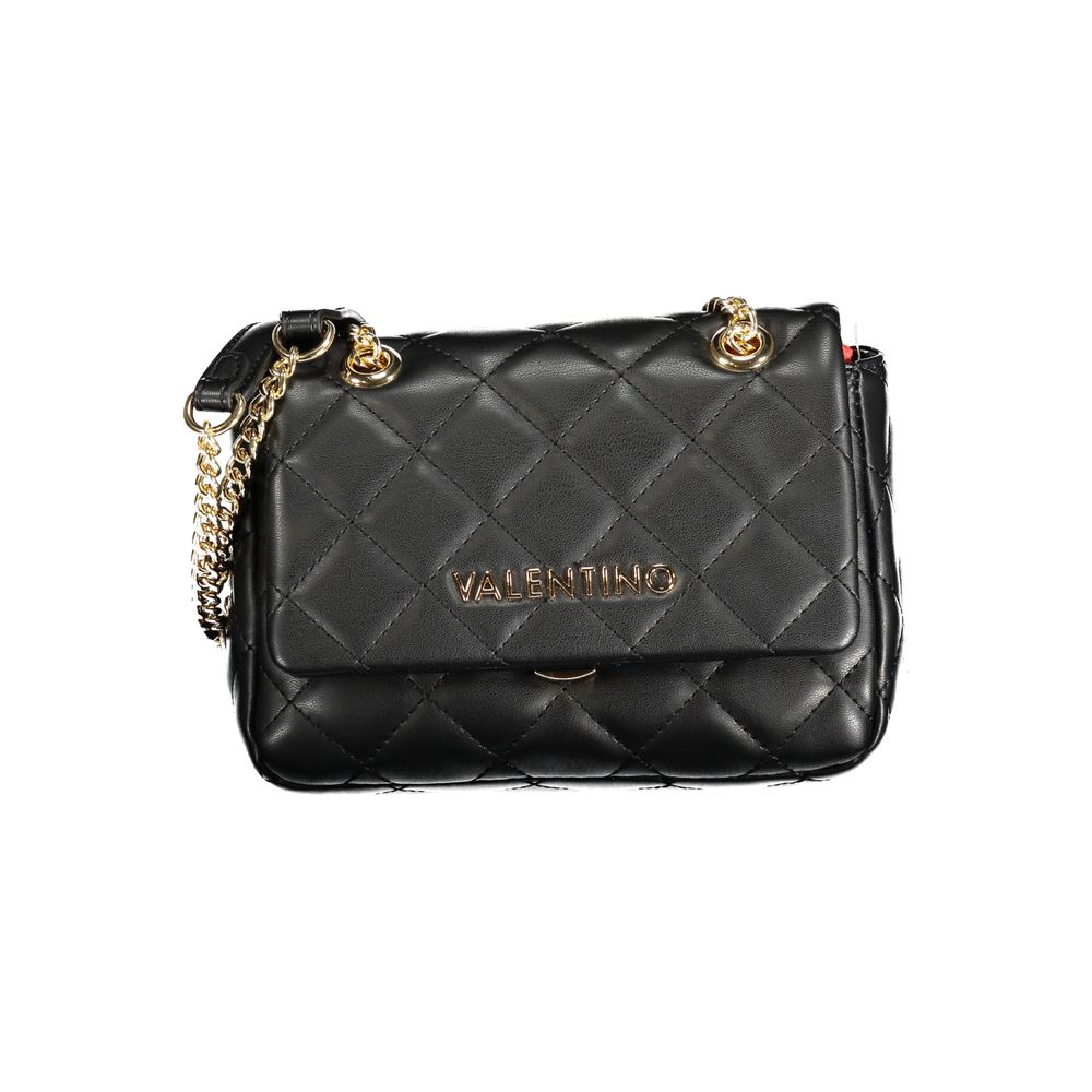 Mario Valentino Nero Poliuretano Woman Shoulder Bag
