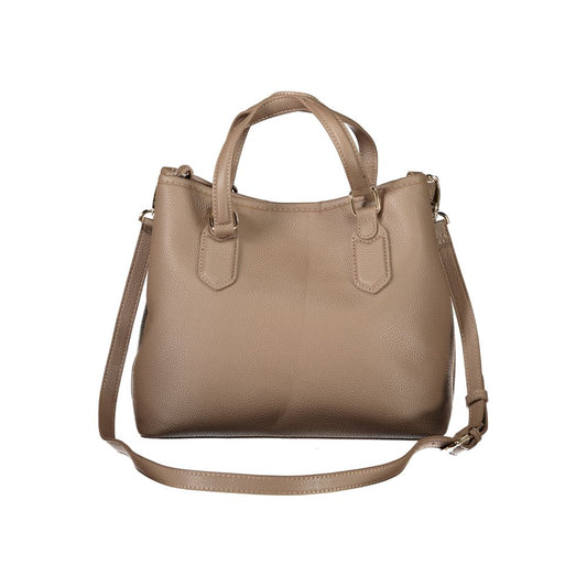 Mario Valentino Brown Polyethylene Women Handbag