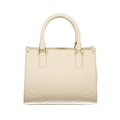 Mario Valentino Beige Polyurethane Women Handbag