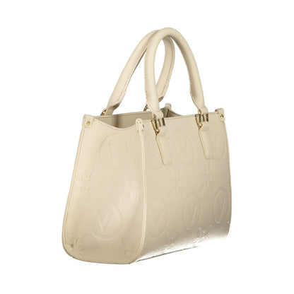 Mario Valentino Beige Polyurethane Women Handbag