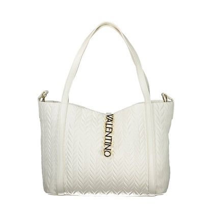 Mario Valentino Bianco Polyurethane Women Shoulder Bag