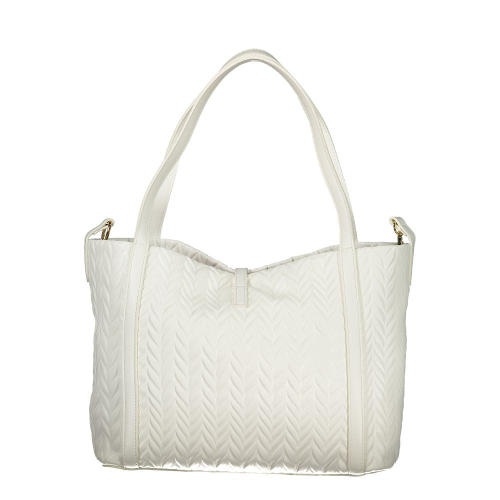 Mario Valentino Bianco Polyurethane Women Shoulder Bag
