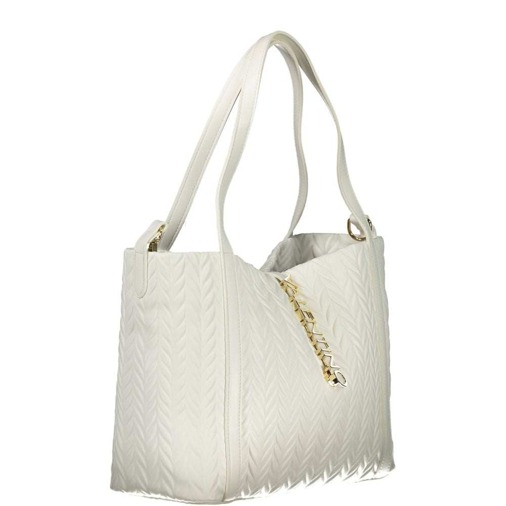 Mario Valentino Bianco Polyurethane Women Shoulder Bag