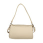 Mario Valentino Beige Polyurethane Women Shoulder Bag