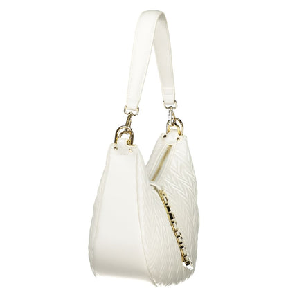 Mario Valentino Bianco Polyurethane Women Shoulder Bag