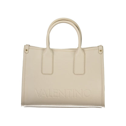 Mario Valentino Beige Polyurethane Women Handbag