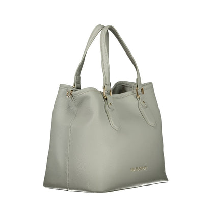 Mario Valentino Grigio Polyurethane Women Handbag