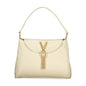 Mario Valentino Beige Polyurethane Women Shoulder Bag