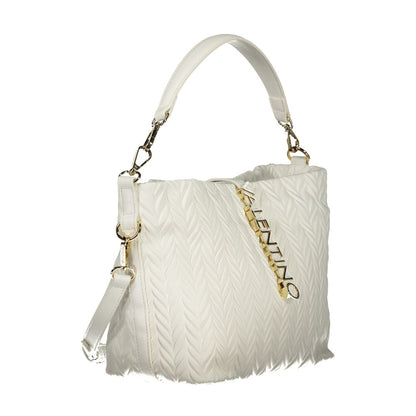 Mario Valentino White Polyurethane Women Shoulder Bag