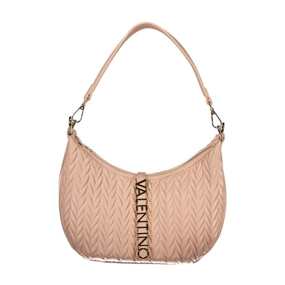 Mario Valentino Rosa Poliuretano Women Shoulder Bag