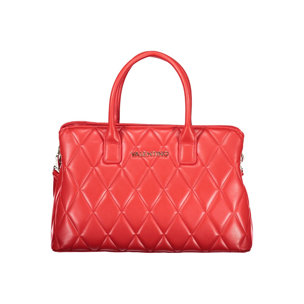 Mario Valentino Red Polyurethane Women Handbag